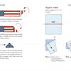 America's Flag Story by Schiffer Publishing, Ltd. features step-by-step instructions and diagrams for folding the American flag and cutting a five-pointed star—ideal for children learning about flag history and patriotic crafts.