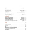 The table of contents in On the Edge of Your Seat (Schiffer Publishing, Ltd.) lists prologue, chair essays, juror essays, plates, artist bios, and bibliography with page numbers and author names in a clean serif font.