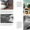 A magazine spread from Schiffer Publishing, Ltd. showcases the AD and A-1 Skyraider with black-and-white and color photos, plus text detailing its history and Korean War operations.