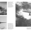 Three black-and-white photos of the B-26 Marauder appear in flight—side, below, and head-on shots—above clouds. Informative text offers historical details on this WWII medium bomber. From Schiffer Publishing, Ltd.