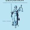 Surviving Your Deposition by Schiffer Publishing, Ltd. is a legal handbook designed to help you prepare for court testimony, featuring Lady Justice on the cover with scales and a sword.
