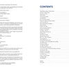 The left page of "Project Mercury" by Schiffer Publishing, Ltd. displays copyright details, while the right page features a blue-font table of contents with chapter titles and page numbers about NASA's Mercury program on white background.