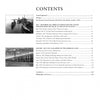 A table of contents from "The German U-Boat Base at Lorient, France, Vol. 2" by Schiffer Publishing, Ltd., lists sections like acknowledgments and chapters on the Battle of the Atlantic, plus two B&W ship photos with page numbers shown.