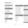 Two-column table of contents on a white background with dotted lines linking chapter titles and page numbers—ideal for guides on The Avalonian Oracle by Schiffer Publishing, Ltd.