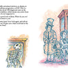 Children gather in The Mütter Museum, gazing at a skeleton in a glass case. Published by Schiffer Publishing, Ltd., this book features Harry Potter and Hagrid as kids examine the display with curiosity. Colorful, detailed illustrations delight science lovers.