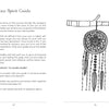 A spread from The Intuitive Adventure by Schiffer Publishing, Ltd. features info about spirit guides and a dreamcatcher illustration; the left page, "READY TO LEARN MORE?," invites you to explore intuition as part of your intuitive toolkit.