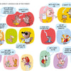 Cartoon forest animals from Schiffer Publishing, Ltd.'s "The Forest Robot" chat about a helper robot, their speech bubbles revealing curiosity, distrust, and excitement as they debate its arrival.