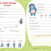 The Grumbletroll Meet My Friends Activity Book by Schiffer Publishing, Ltd. features cartoon characters and offers fun friendship activities to help kids develop social skills.