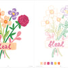 ColorMaps: Be Happy by Schiffer Publishing, Ltd. features a vibrant bouquet with a "heal" banner—full-color blooms on the left, outlined flowers on the right for relaxing coloring. Color-coded guides below make it perfect for adult coloring enthusiasts.