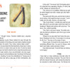 An open book from "Between the Worlds" by Schiffer Publishing, Ltd. shows a chapter called Wishbone: Fulfillment/Longing, with a bold orange wishbone image—ideal inspiration for fans of oracle decks or divination cards.