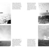 A collage of black-and-white WWII naval battle photos from Schiffer Publishing, Ltd.'s USS Lexington (CV-2) shows intense combat: the carrier at sea amid massive explosions and rising smoke.