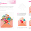 Discover "Gorgeous Gouache" by Schiffer Publishing, Ltd.—a beginner-friendly step-by-step guide to painting a colorful floral bouquet in a peach envelope using gouache, featuring progress photos, tools, and instructions on a pastel backdrop.