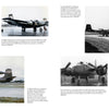 A collage of six vintage photos features A-26 Invader bombers on airfields in color and black and white, with captions describing each image’s context—perfect for Legends of Warfare fans from Schiffer Publishing, Ltd.
