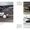 The PBY Catalina by Schiffer Publishing, Ltd. is shown parked on an airfield with star insignia, surrounded by equipment, and also depicted flying over snowy terrain and parked on a runway in top-down view.