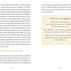 A spread from Schiffer Publishing, Ltd.'s *Celtic Goddesses, Witches, and Queens Oracle* features black serif text on cream pages and a beige "Prayer to Damona" card, evoking a Celtic divinatory tool.