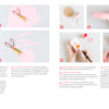 The Big Book of Happy Crafts by Schiffer Publishing, Ltd. features a step-by-step visual tutorial for making a heart-shaped cardboard box with scalloped edges and confetti, showing materials, cutting, assembly, painting, and decoration.